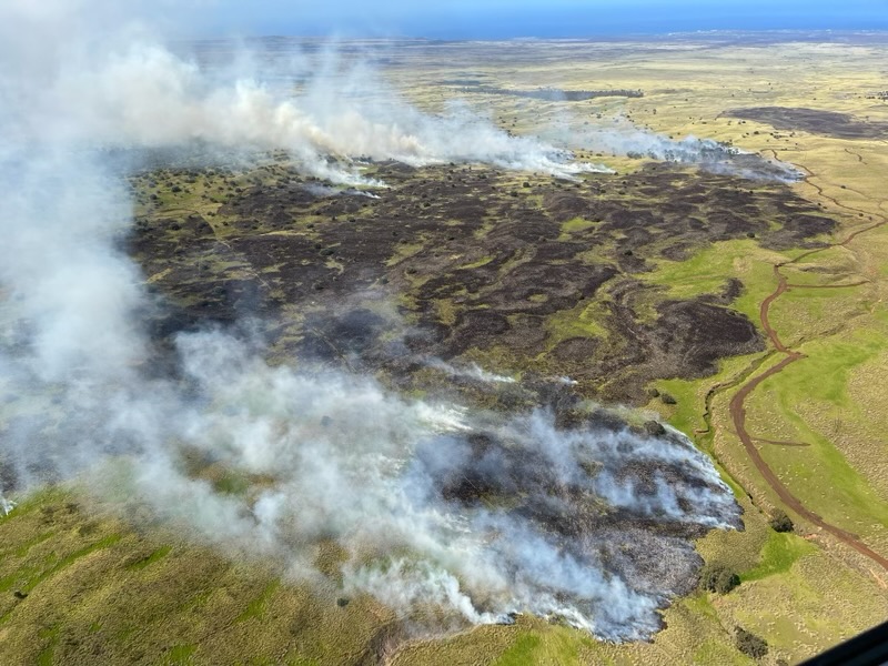 big island fire contained