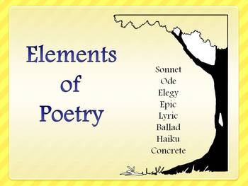 characteristics of poets